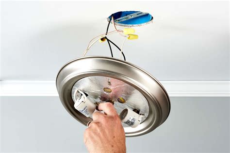 metal ceiling box for light fixture pictures|replace ceiling light box.